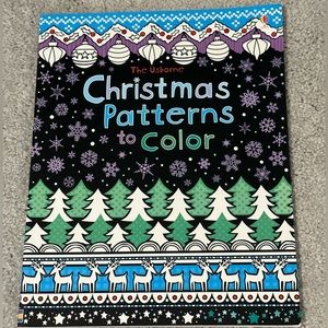 Christmas patterns to color - coloring book